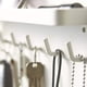 thumbnail image 3 of Pared De Metal Con 6 Ganchos Perchero De Pared Para Llaves De Tienda Correa Y Toalla Para Perros sonducket HA040005-01, 3 of 6