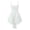 White, variant on hotojiny Fashion Dresses for Women Sleeveless Square Neck Tie Back A-Line Mini Dress Wedding Guest Party Dresses