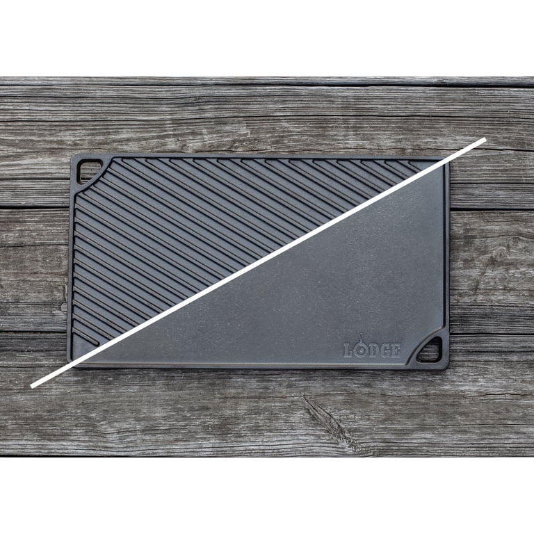 Lodge Double Play Seasoned Cast Iron Reversible Grill/Griddle photo 5