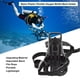 thumbnail image 4 of Mantenga el buceo de la botella de oxígeno plástica del soporte trasero flexible de la buceo submarino soporte trasero del soporte de soporte profesional accesorios Scienceny OD002595-00B, 4 of 7