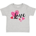 thumbnail image 3 of Inktastic Valentine's Day Love With Pink And Red Hearts Boys or Girls Toddler T-Shirt, 3 of 5