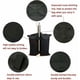 thumbnail image 2 of Bolsa de peso industrial resistente con doble costura para carpas emergentes, color negro, 2 of 5