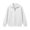 White, variant on Achuyrbd Women's Fleece Half-Zip Pullover, Stand Collar Long Sleeve Sweatshirt, Minimalist Drop Shoulder Casual Winter Top, S-2XL