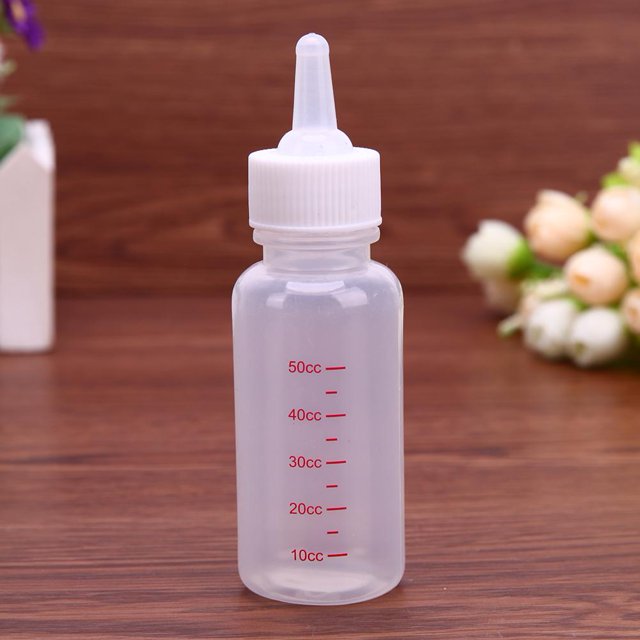 50ml Cachorro Gatito Biberón Mascota Perro Gato Alimentador De Silicona Transparente Ndcxsfigh Nuevos Originales