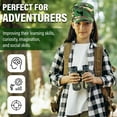 thumbnail image 3 of Cerem Outdoor Adventure Kit with Walkie-Talkies, LED Flashlight, Camouflage Camping Gear, 10-in-1 Bundle, 3 of 7