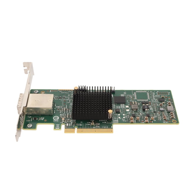 12G External PCIe SAS HBA Controller Card, Plug and Play Stable Performance 8 Ports Professional LSI 9300 8e RAID Controller Card for Computer