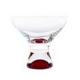 thumbnail image 1 of Red Vanilla 40428-330R Verre à Martini & Dessert 330 ml Couleurs Samba, Rouge - Ensemble de 6, 1 of 1