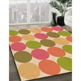 thumbnail image 3 of Ahgly Company Machine Washable Indoor Rectangle Transitional Grapefruit Red Area Rugs, 2' x 3', 3 of 7