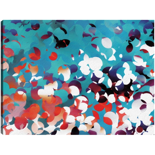 Cuadro Decorativo - Colosenses 3 15 Que gobierne el agradecimiento Jr Impresión en canvas, estrechado.