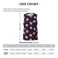 thumbnail image 4 of Rocae Cartoon Donut Planets for Men's Basketball Jersey Lightweight and Breathable Athletic Tank Top,Quick-Drying Sports Jersey Large, 4 of 9
