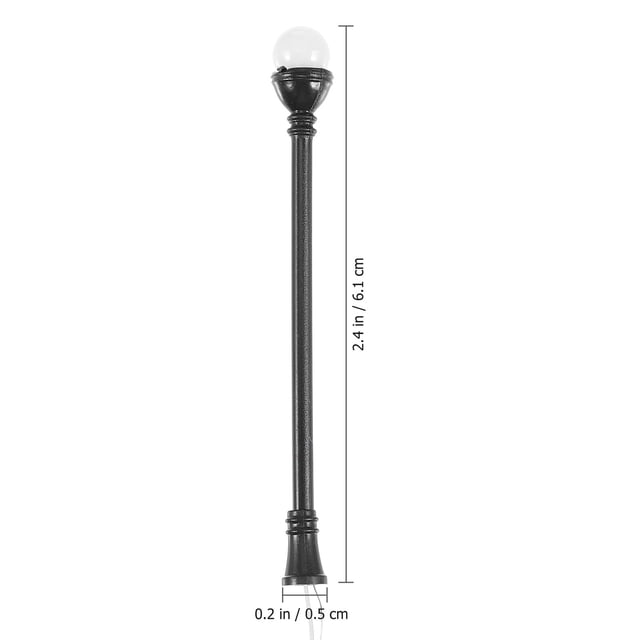 OULII 3Set Moving Sand Table Lamp Black Plastic DIY Decoration for Outdoor Enthusiasts