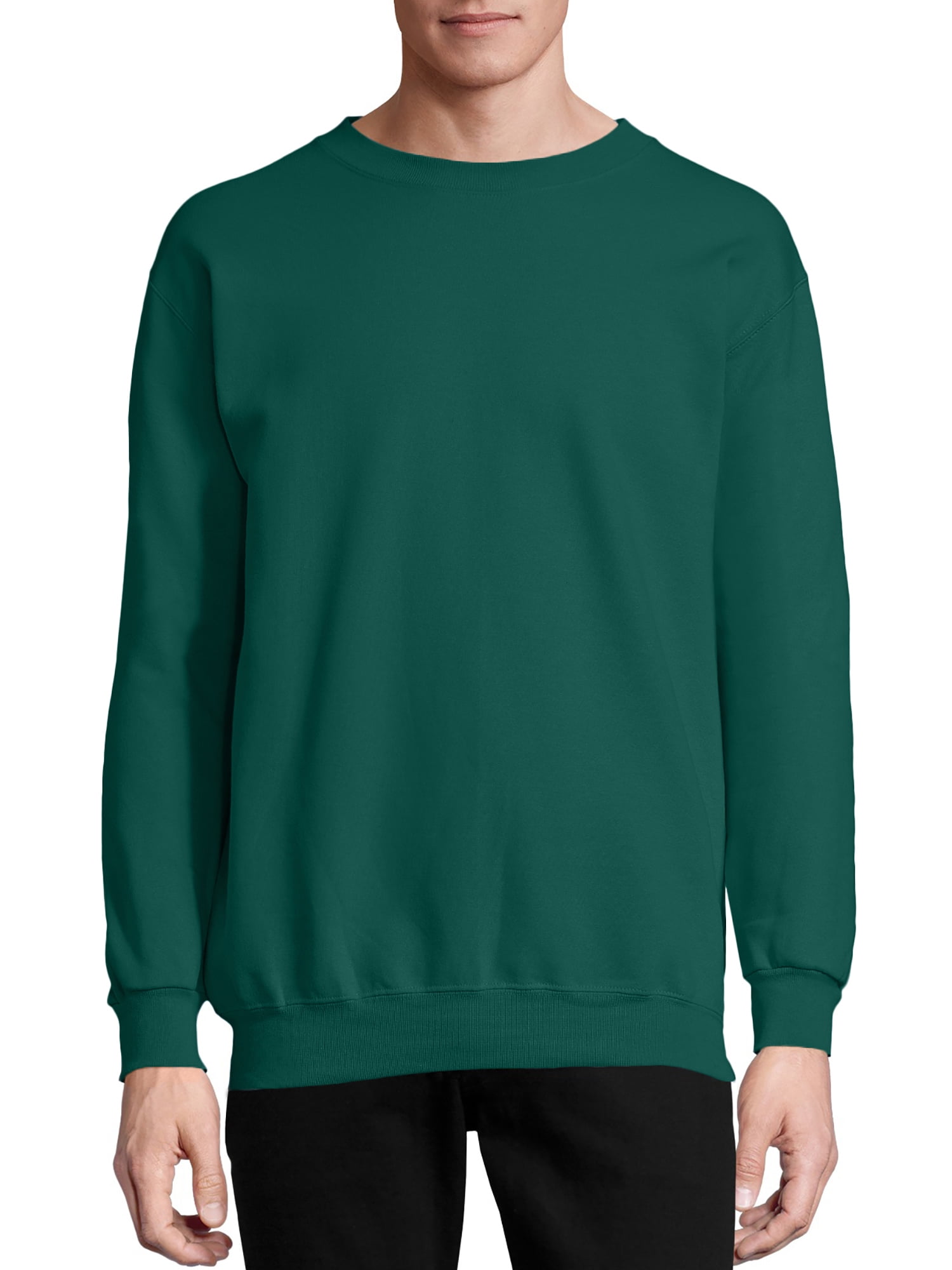 Hanes Crewneck Sweatshirt Ultimate Coton Adulte Polaire S-3XL poids moyen 