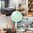 thumbnail image 7 of Twinkseal Work or Sleep Wall Clock Wall Clock Silent Modern Battery Operated Easy to Read Quartz Clock with Accurate Timekeeping Tempered Glass Hd for Work, 7 of 7