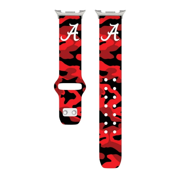 Alabama HD Camo Unisex Watch Band for Samsung Galaxy Watch 8 (Wide Long)