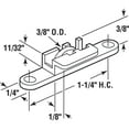 thumbnail image 4 of Slide-Co 17610 Sliding Window Roller (2 Pack) , White, 4 of 4
