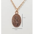 thumbnail image 4 of Collar Virgen de Guadalupe rostro ovalado, chapa de oro 18k Sin Marca rostro virgen, 4 of 5