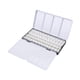 thumbnail image 4 of Estuche de metal para paletas de acuarela, latas de pintura vacías, cajas de paletas, latas de acuarela para bricolaje, acuarelas, óleos, pinturas y 52 medias sartenes, 4 of 8