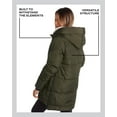 thumbnail image 7 of Steve Madden Women’s Winter Jacket – Insulated Weather Resistant Quilted Mid-Length Puffer Jacket (S-XL), 7 of 7