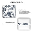 thumbnail image 4 of Honeii 's Chicken And Fish for Leather Square Tissue Box Cover Holder: A Stylish Organizer for Tabletops, Bathrooms, Cars & Offices, 4 of 5