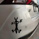 thumbnail image 5 of Halloween Rabbit Stickers for Car Window, Door, Scooter Helmet Decals, 5 of 5