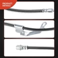 thumbnail image 5 of A-Premium Front Driver Brake Hydraulic Hose Compatible with Select Buick and Saab Models - LaCrosse 2010-2016, Allure 2010-2010, Regal 2014-2017, 9-5 2010-2011, 5 of 8