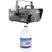 Chauvet DJ H1600 Hurricane 1600 DMX Fog Machine+Remote Timer -25,000 CFM + Fluid