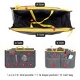 thumbnail image 6 of FUYGRCJ Purse Organizer Insert for Handbags, Gray Tote Bag Organizer Insert with Zipper, Organizer Speedy Bags, Women's handbag organizers with 13 Wallets/Pouch, Small Purse Organizer Insert, 6 of 9