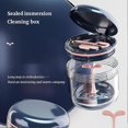 thumbnail image 4 of Invisibles Retainers Transparent Soak Box Portable Orthodontics Storage Tool Oral Hygiene Supplies, 4 of 5
