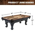 thumbnail image 2 of 7 Foot Drop Pocket Table with Pool Ball and Cue Stick Set by Barrington Billiards, 2 of 8