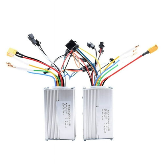52V 25A 1200W JP Brushless DC Motor Electric Scooter Bike Controller A B Dual Drive Motor Controller