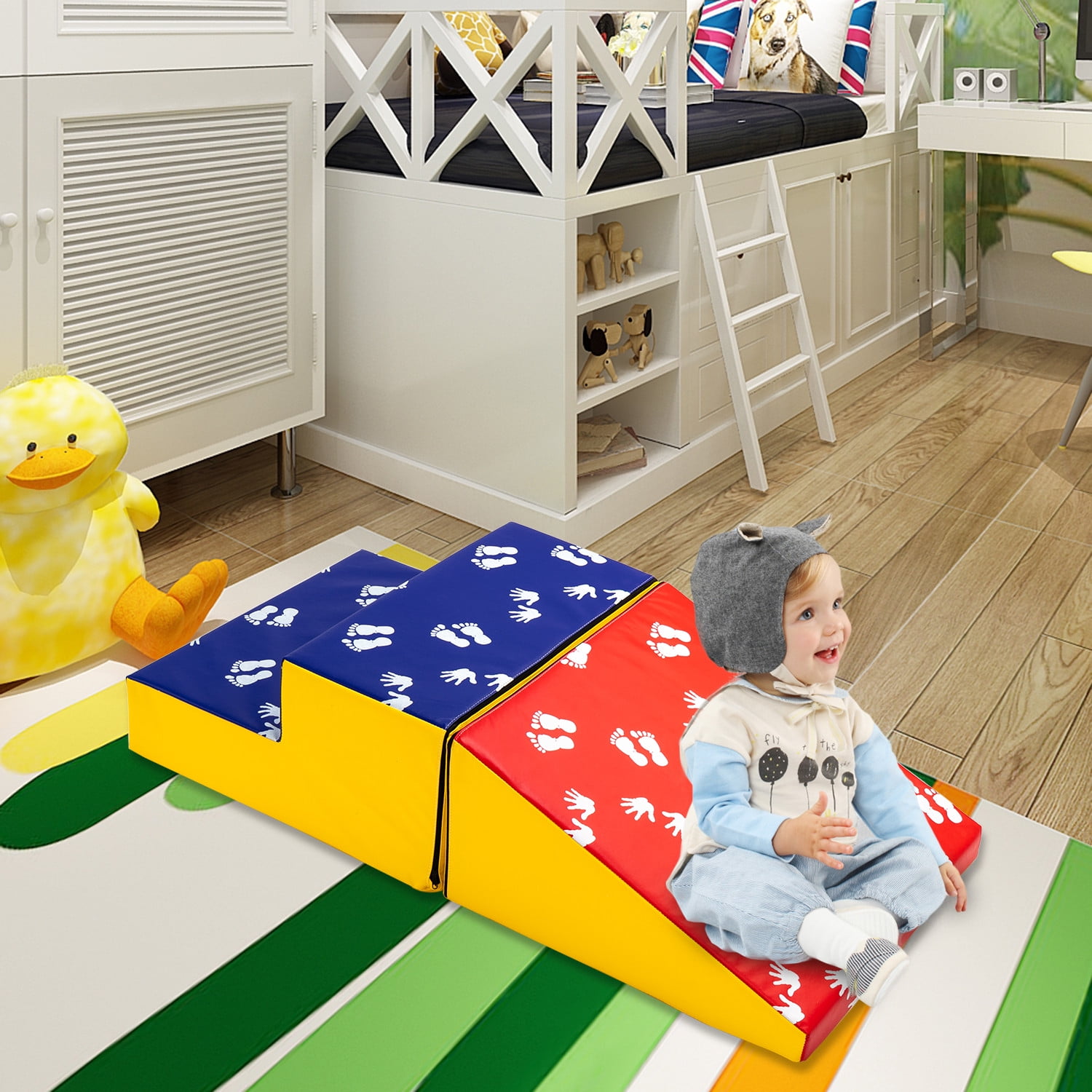 kids foam climbing blocks