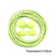 thumbnail image 4 of 1 par de zapatillas deportivas con cordones para zapatos de 120cm, cordones para correr con hebillas, cuerdas elásticas, cordón de decoración, Accesorios de disfraces Amarillo fluorescente Minnieouse AP012627-17, 4 of 6