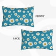 thumbnail image 2 of Xecao Daisies Flowers for Decorative Throw Pillow Case for Couch,Sofa or Bed Set,Pillow Cover for Sofa Home Decor Ideal Gift-20"x30", 2 of 6