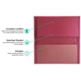 thumbnail image 2 of Hot Pink Basic Leather Checkbook Cover, 2 of 6