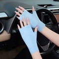 thumbnail image 3 of Gants de Protection pour Femmes pour l'Extérieur Longueur Poignet Gants de Conduite Anti-Soleil Gant Sans Doigts, 3 of 4