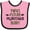 Pink and Black, variant on Inktastic Papas Future Hunting Buddy Boys or Girls Baby Bib
