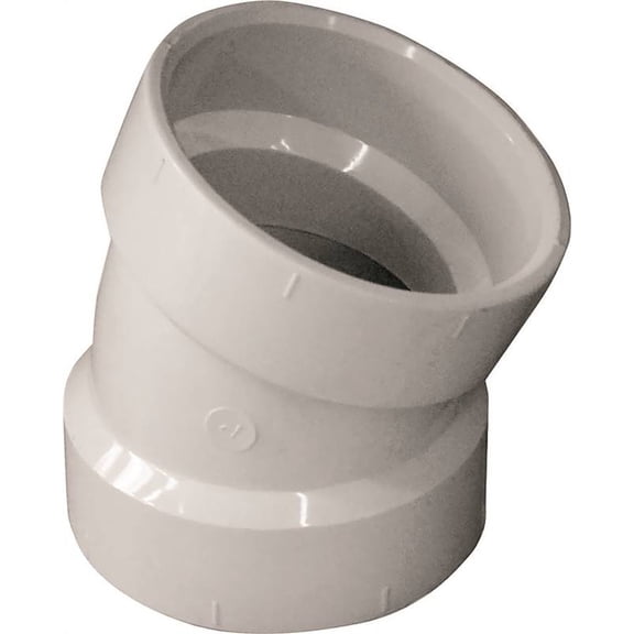 Genova Products 70820 22 1/2 Elbow Pipe Fitting, 2"