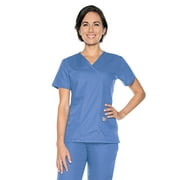 Landau Solid Print Workwear Relaxed Fit Top (Women's) 1 Count 1 Pack