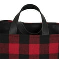 thumbnail image 5 of Canadiana Buffalo Check Storage Tote Red/Black, 5 of 5