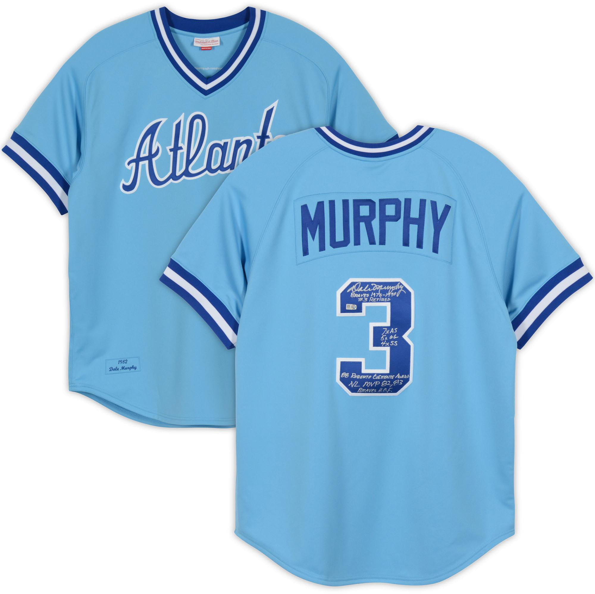 atlanta braves murphy jersey
