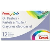 Pentel Oil Pastel 12-Color Set