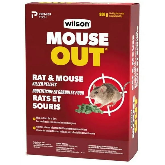 Granulés de Rat et de Souris Sans Souris - 900 g
