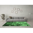 thumbnail image 3 of Ahgly Company Indoor Rectangle Oriental Emerald Green Industrial Area Rugs, 2' x 4', 3 of 4