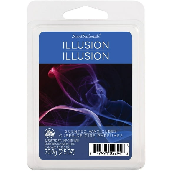 Cubes de cire parfumée ScentSationals - Illusion 2,5 fois (70,9 g)