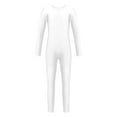 thumbnail image 4 of hengsof Girls Unitards Gymnastics Long Sleeves Full Body Toddler Ballet Leotards for Kids Costumes, 4 of 7