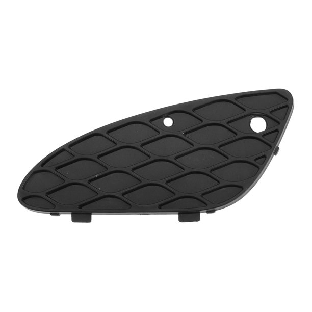Cubierta de rejilla de luz de niebla Unique Bargains No. 2118850353 para Mercedes-Benz E350 2006-2009 Negro Delante Izquierda Inserciones de luz de niebla del parachoques delantero ABS 1 Pc
