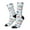 2 Black-2, variant on Swimming Shark Print Adult Socks for Men & Women,Calf Socks, Ankle Socks,Boots Socks,Breathable Casual Sock,Unisex Crew Socks