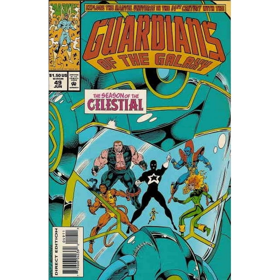 Guardians of the Galaxy #49 VF ; Marvel Comic Book