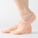 thumbnail image 3 of 3 pares de calcetines de yoga para mujer con suela antideslizante, ideales para yoga, pilates, ballet y danza (negro, gris claro, piel clara)., 3 of 6