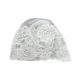 thumbnail image 1 of Gorro de natación de encaje transpirable de 1 pieza tono plateado de Bargains Únicos, 1 of 1